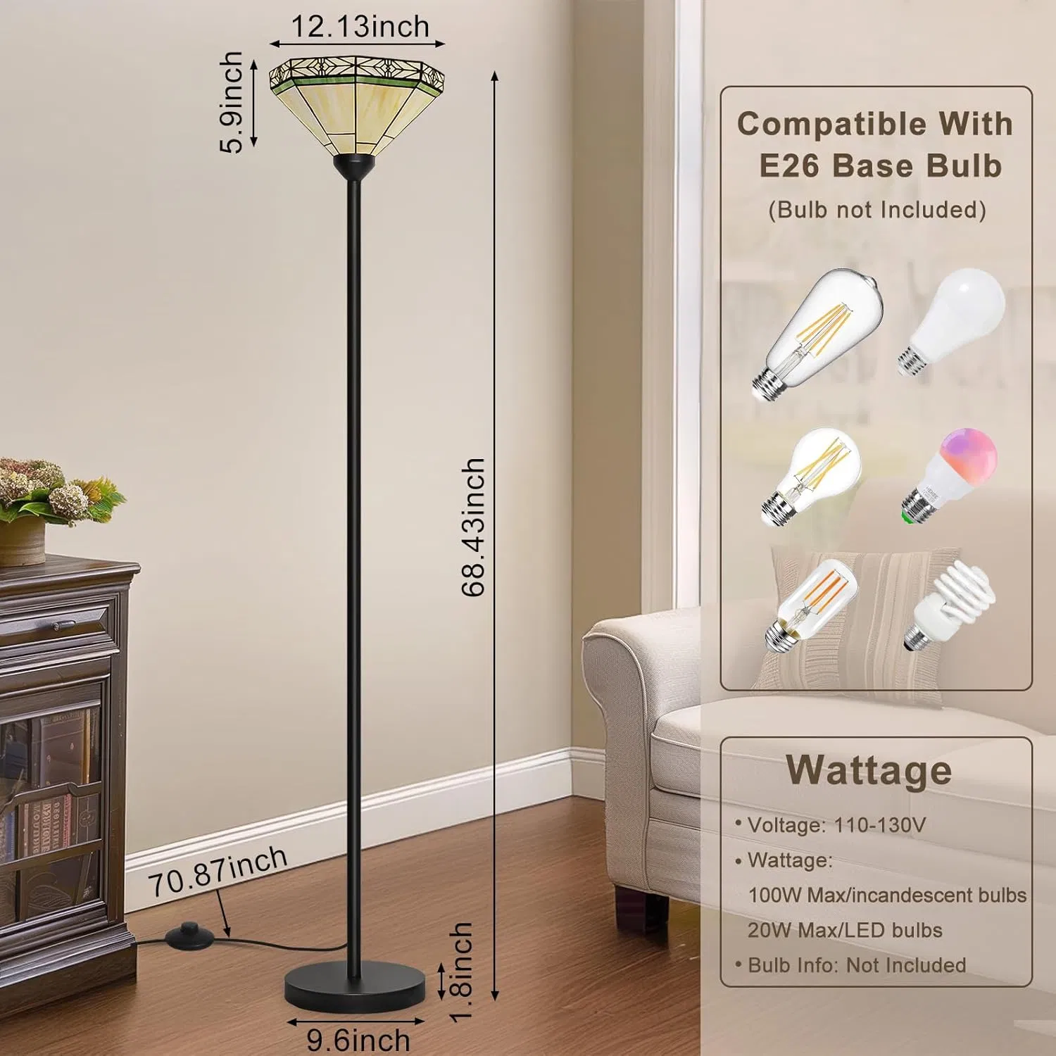 Modern Floor Lamp Detail 1