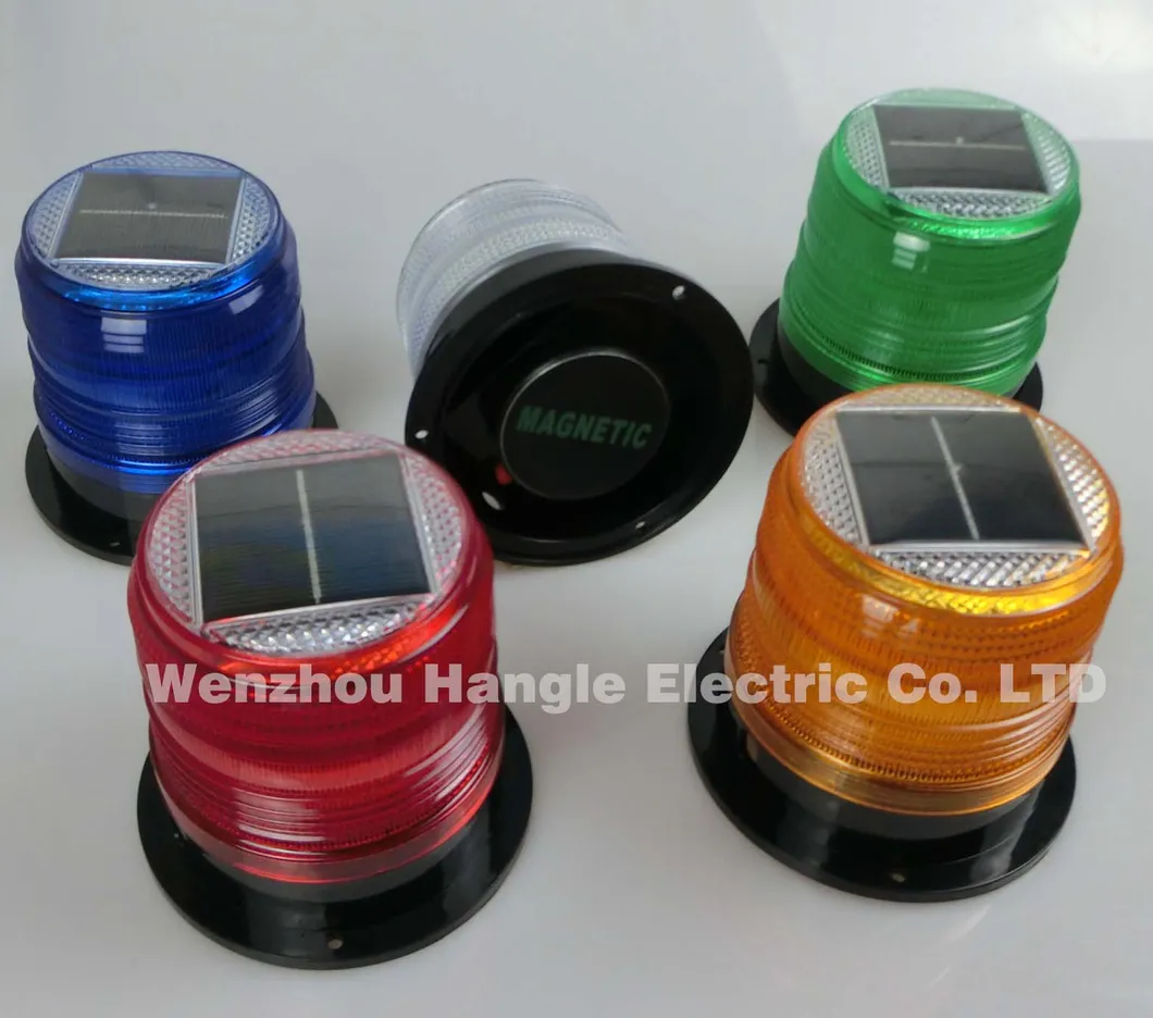 Solar LED Strobe Warning Light View 3