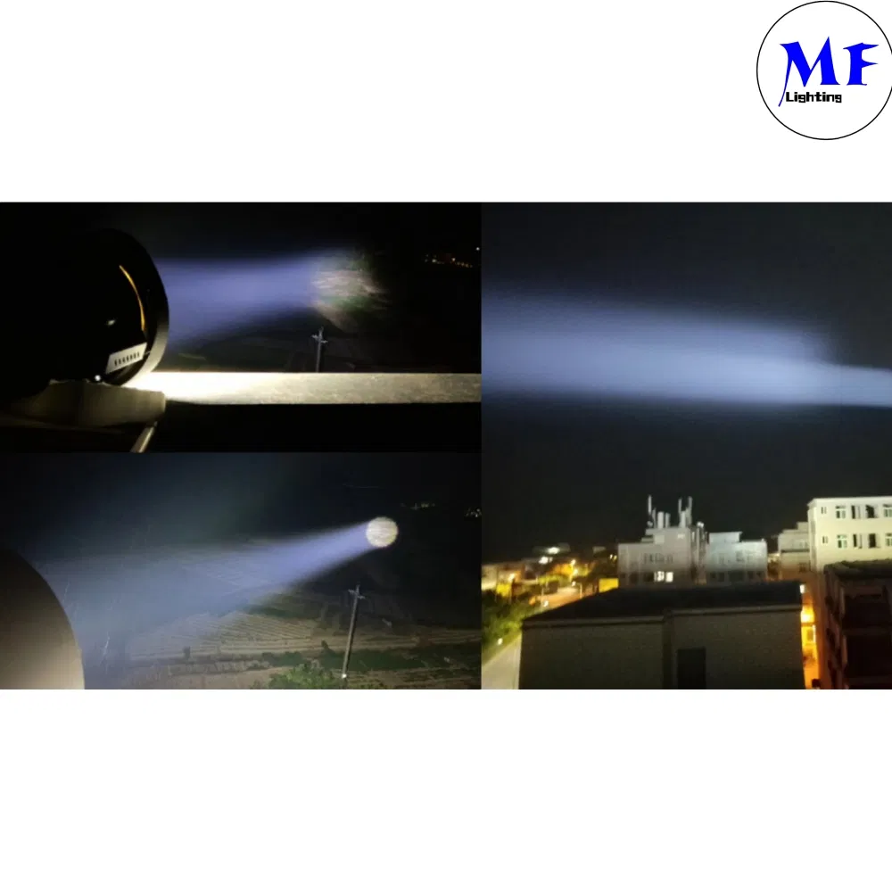 Factory Price IP65 Outdoor Waterproof Rainproof Marine Offshore 300-400m AC110V DC12V 24V 100W LED Search Spot Light for Cruise Ship Splint Yacht