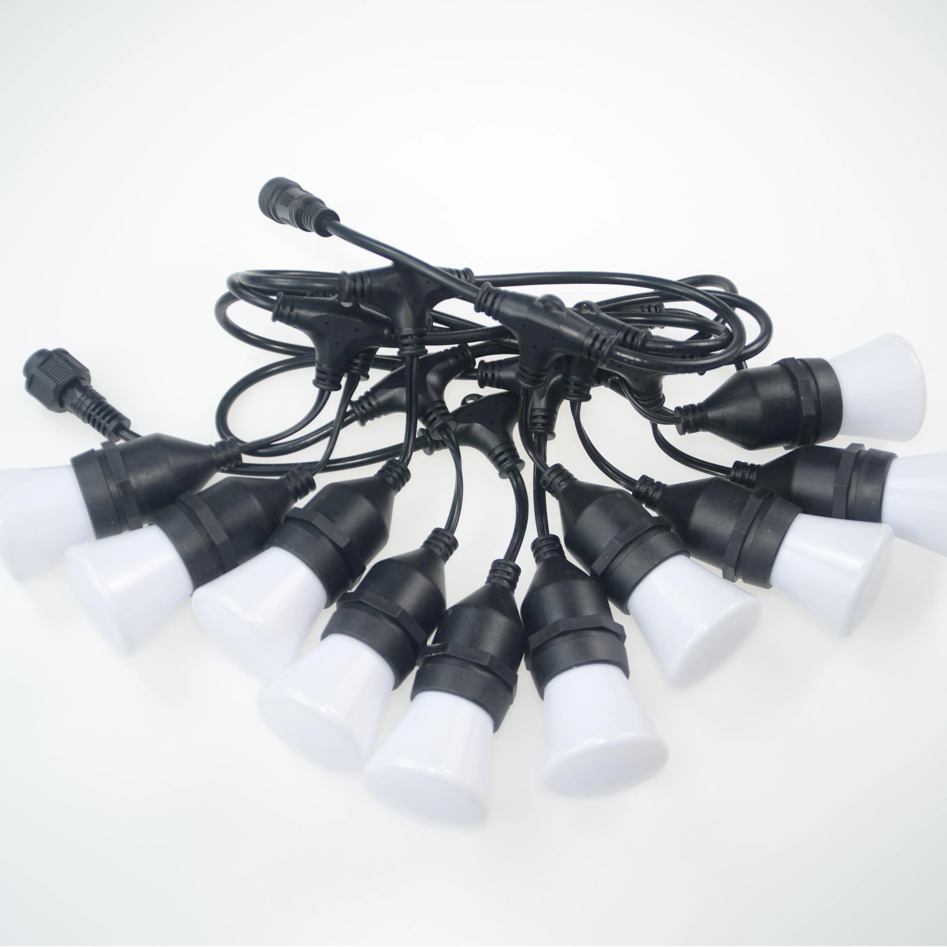 Synchronized Flashing Colored Decorative Lights for Halloween