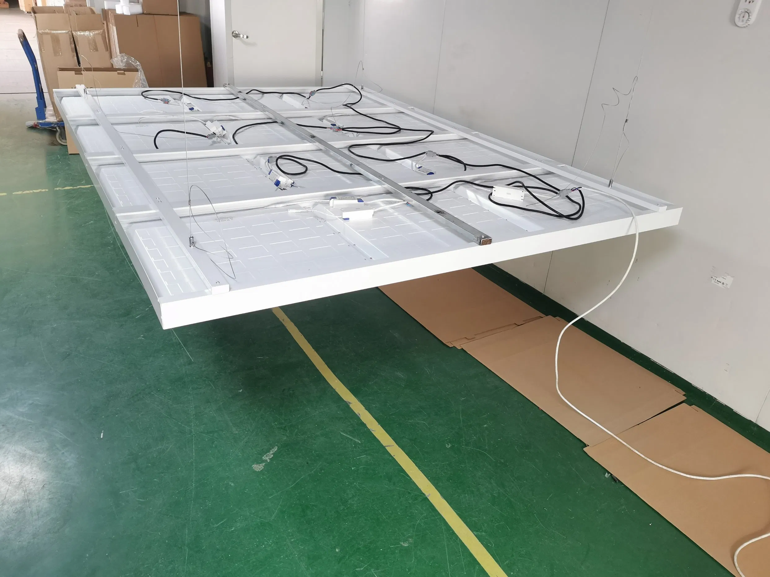 Factory-Sold Panel LED Light Car Detailing Ceiling Lights for Auto Workshop &amp; Shop Garage Working Lamp