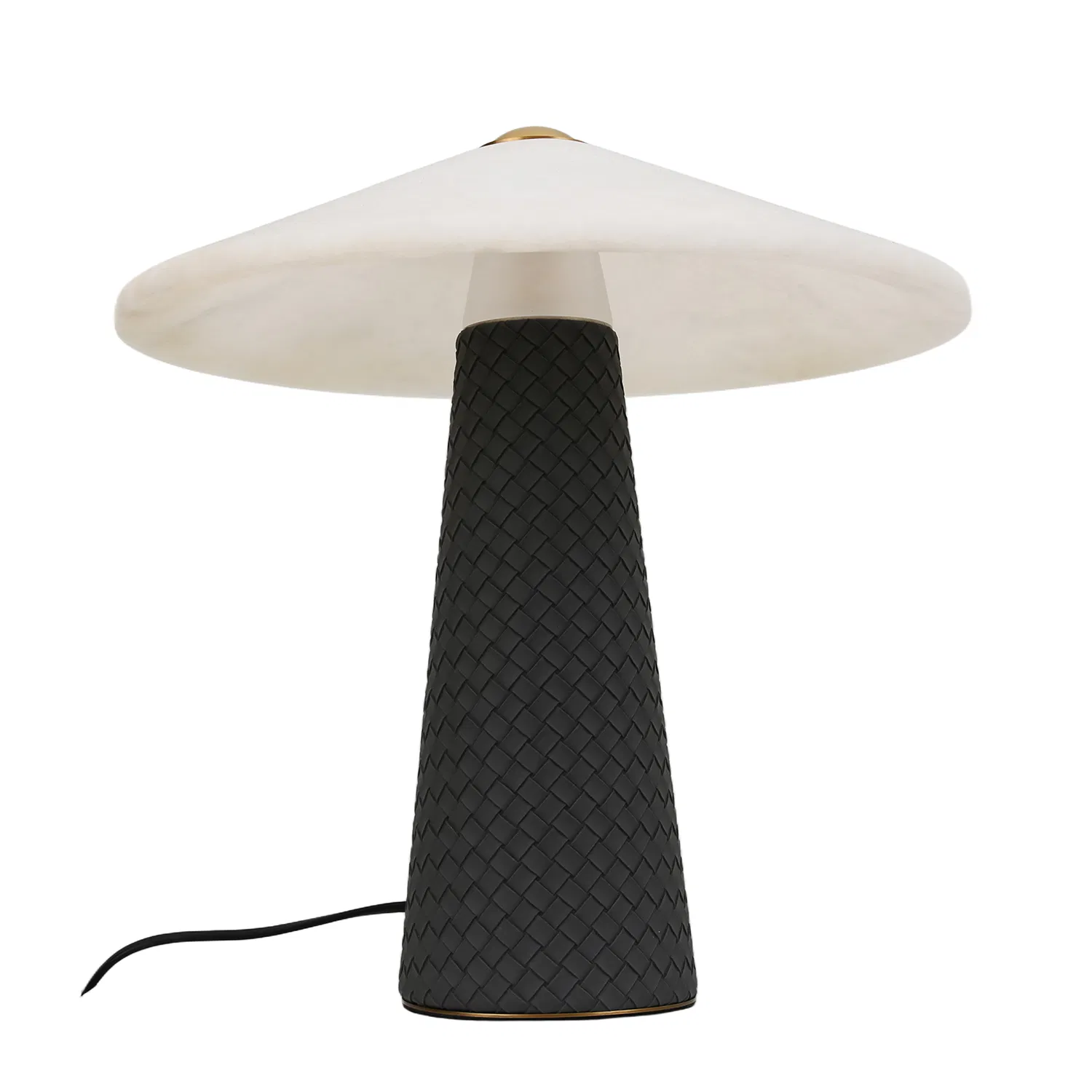 Minimalist Style Natural Marble Leather Eye Caring Table Lamp for Study Living Room Bedroom Desk