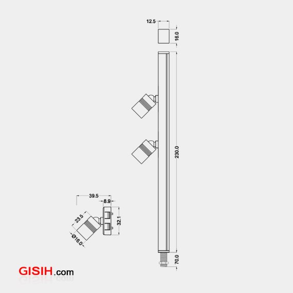 Mini Spotlight Cabinet Light 12V Hot Selling Display Light Jewelry