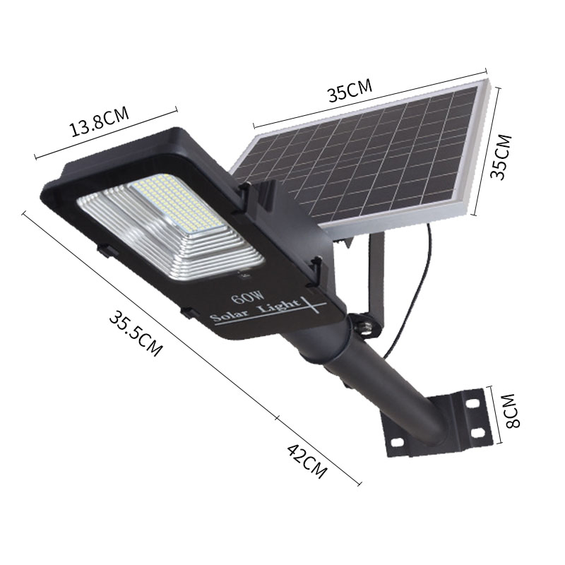60W 100W 200W 300W Solar Wall Street Lamp CE RoHS LED Lights Lighting Decoration Energy Saving Power System Home Products Sensor Security Garden Light