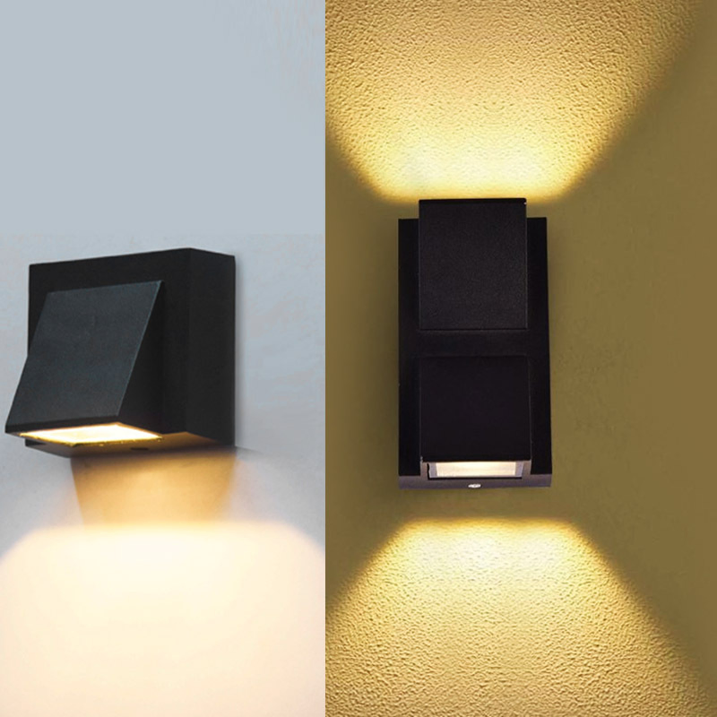 Double Head 5W 7W Balcony Lamp Waterproof Outdoor Lighting Wall Light