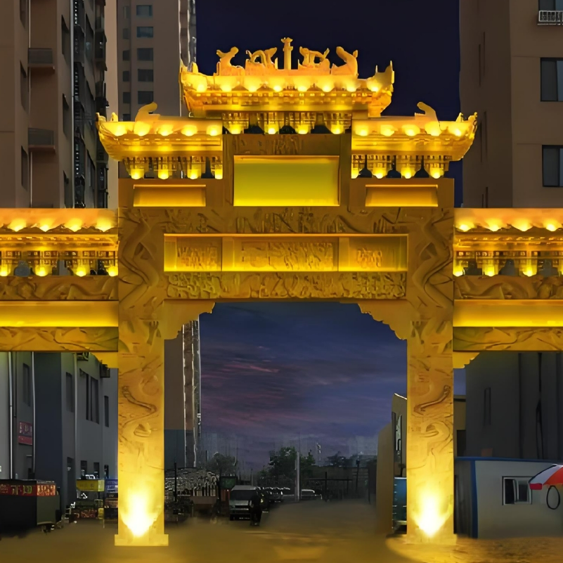 6~18W 6~9LEDs Aluminum Round Floodlight 3000K 2700K Suitable for Garden/Lawn/Square