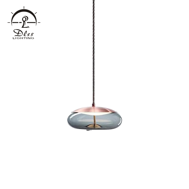 Post Modern Designer Suspension Lamp Decorative Interior LED Glass Pendant Light