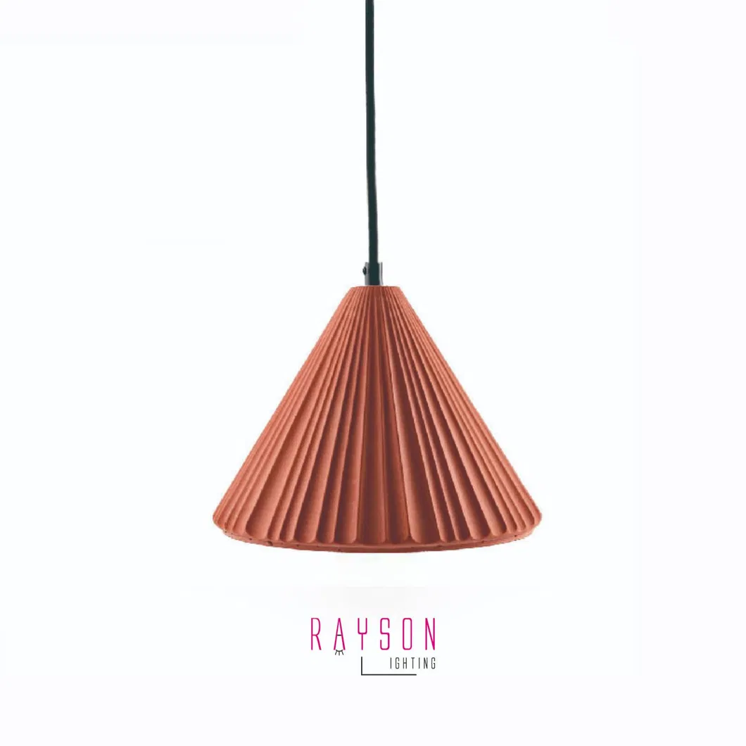 Cement Pendant Light