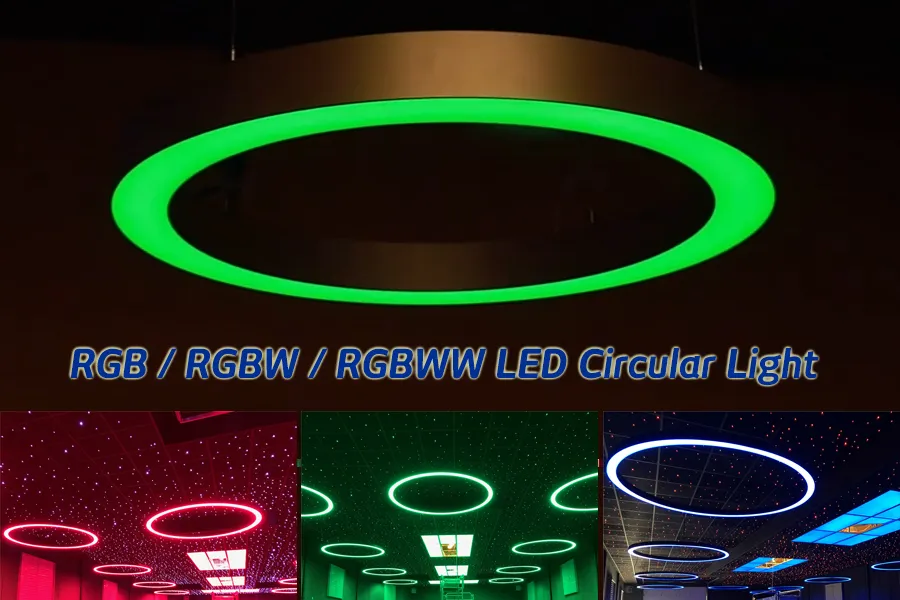 RGB LED Pendant Ring Light