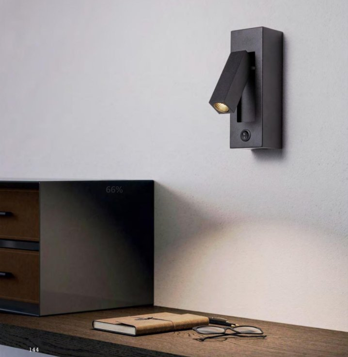 Sleek Modern USB Rechargeable LED Wall Light for Home Decor