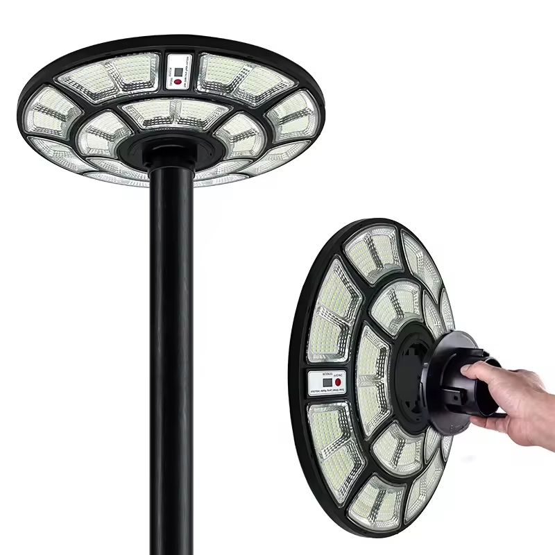 Bright Solar UFO Garden Light with Remote Control for Outdoor Spaces