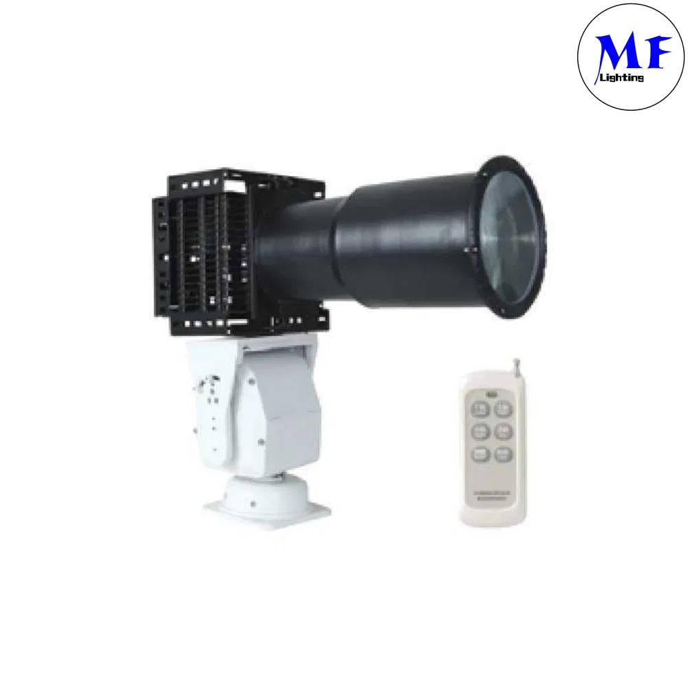 Factory Price IP65 Outdoor Waterproof Rainproof Marine Offshore 300-400m AC110V DC12V 24V 100W LED Search Spot Light for Cruise Ship Splint Yacht