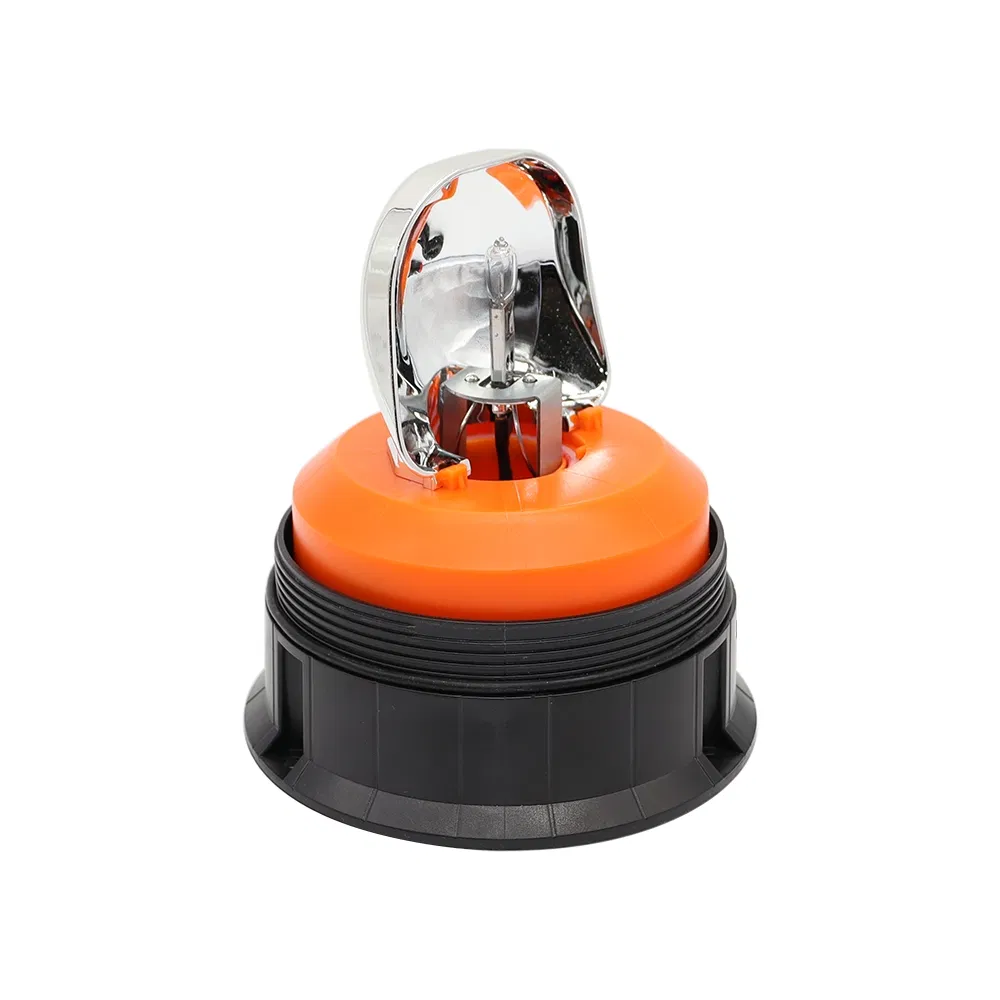12V 24V Halogen Rotating Beacon Warning Light Super Bright Emergency Revolving Lamp