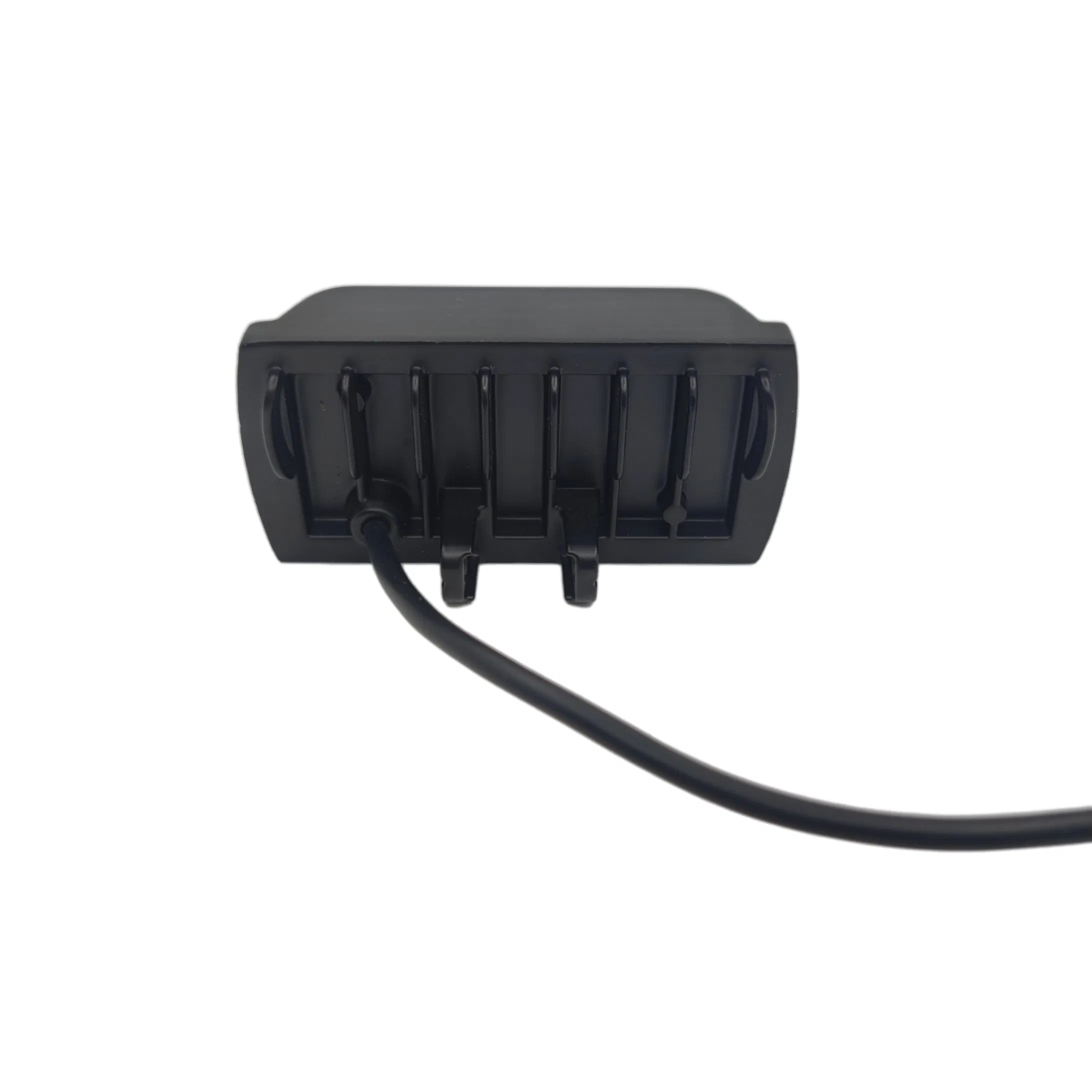 New Orange Stripe Small Three-Sided 2 Bead Spot Light