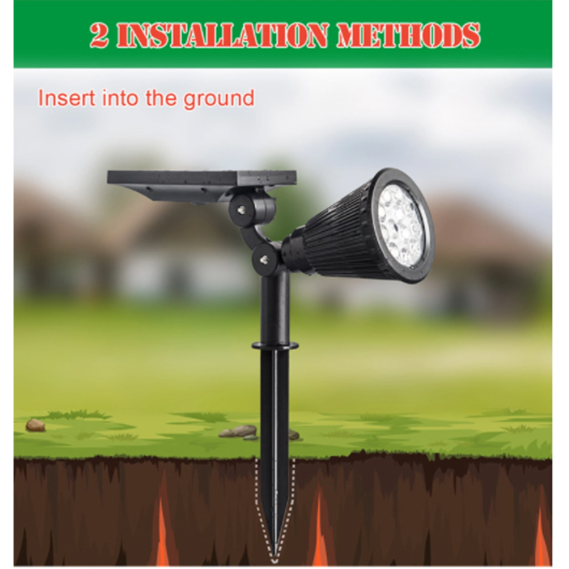 Solar High Brightness Solar Powered Light for Meadow Garden Yard Lawn Pathway Solar Decorative Lamp