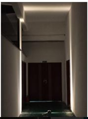 Outdoor LED Wall Outline Window Light High Quality 12W LED Window Architeture Outline Light IP65 Outdoor Use Weatherproof LED Wall Light