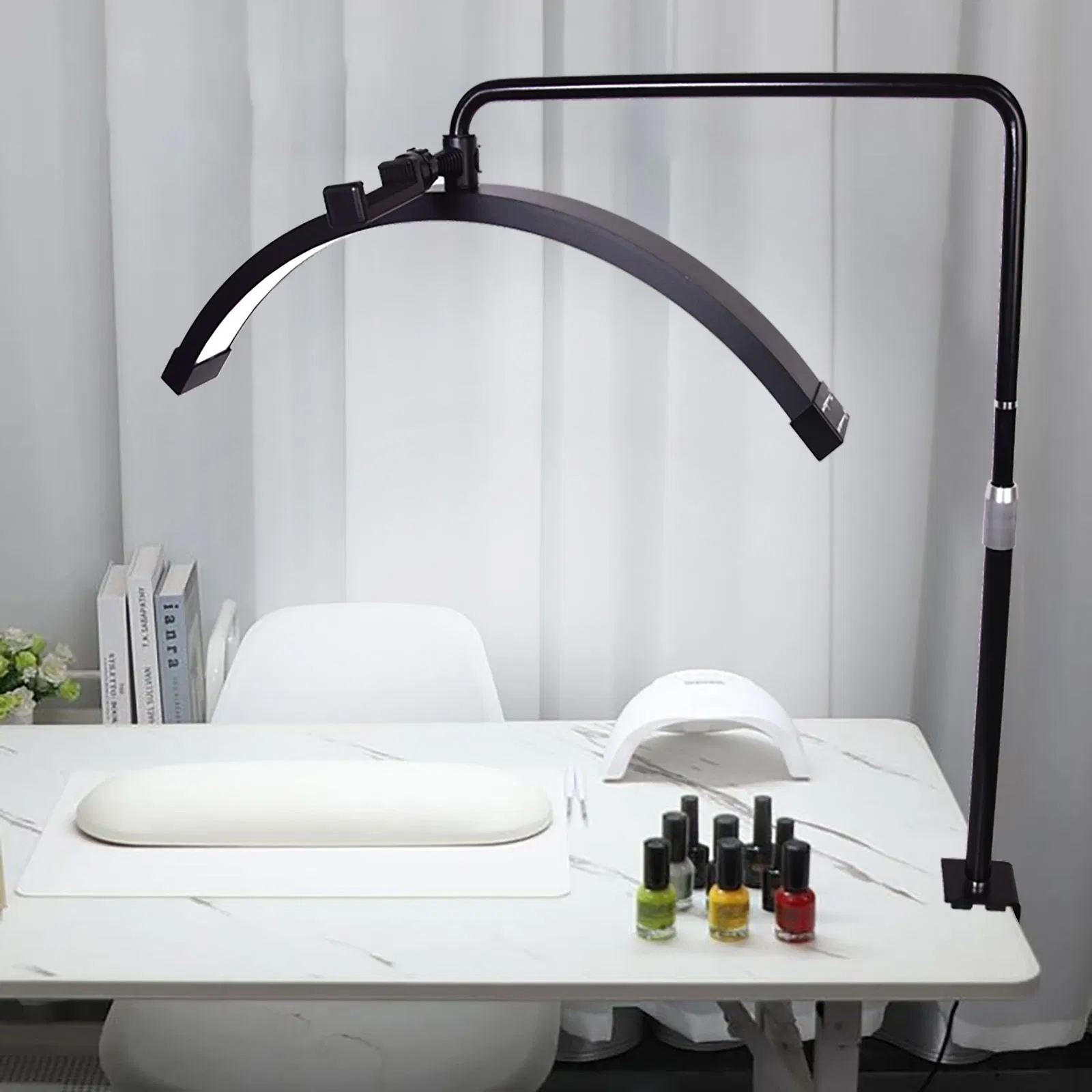 Fosoto Salon Fill Light LED Table Light Desk Nail Lamp for Manicure