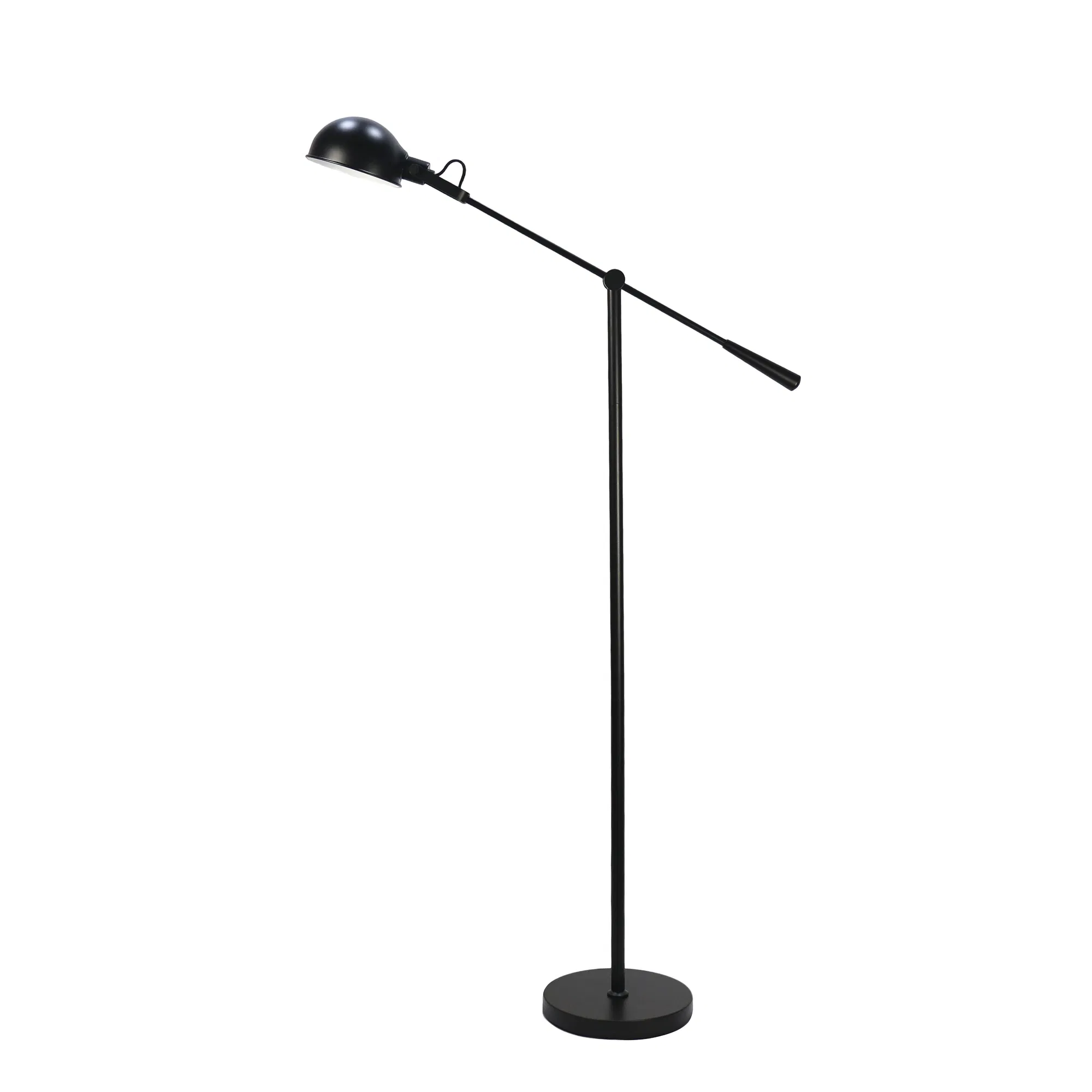 American Retro Minimalist Study Floor Lamp with Remote Control