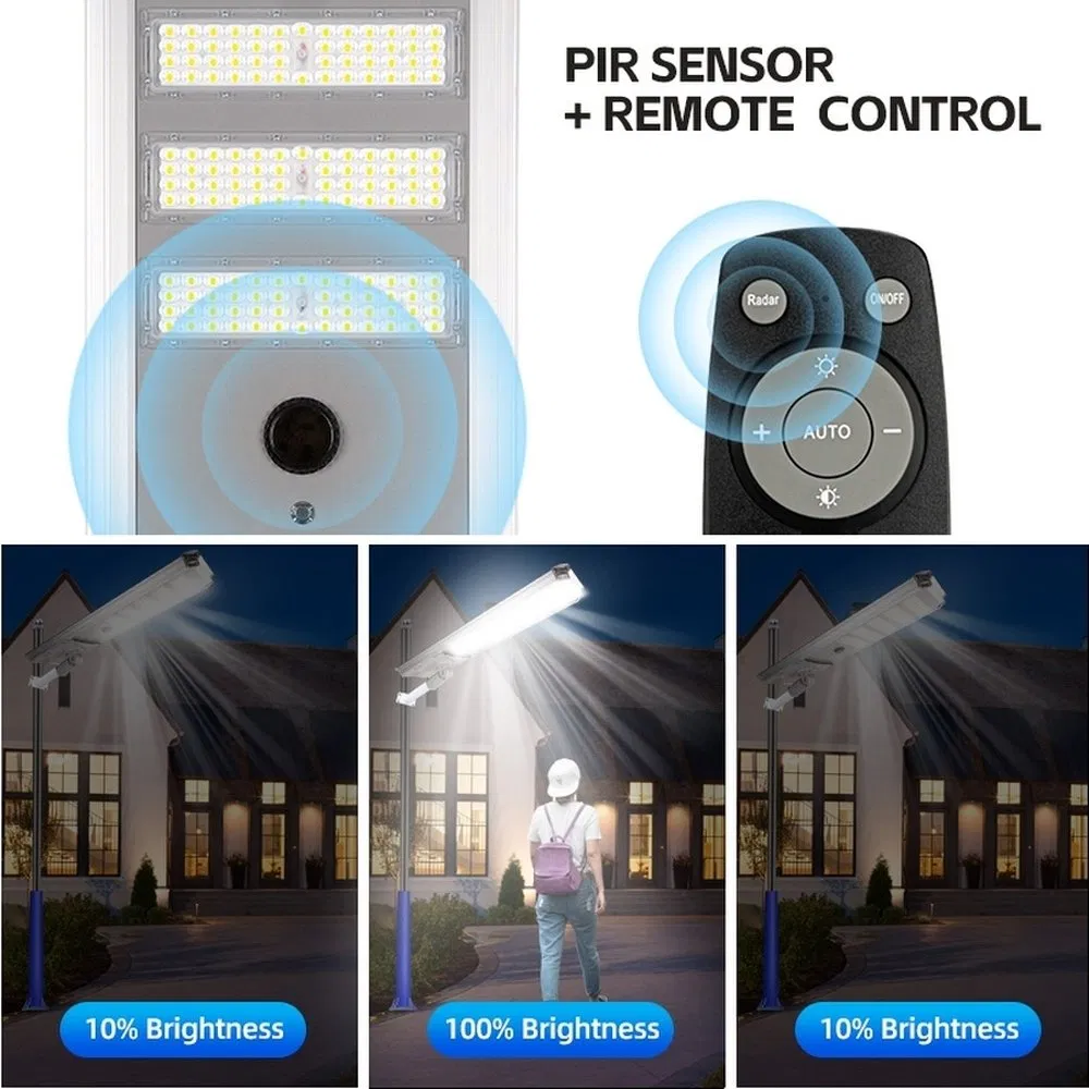 Electrostatic Spraying Separated Outdoor LED Solar Street Light for Industrial Roads