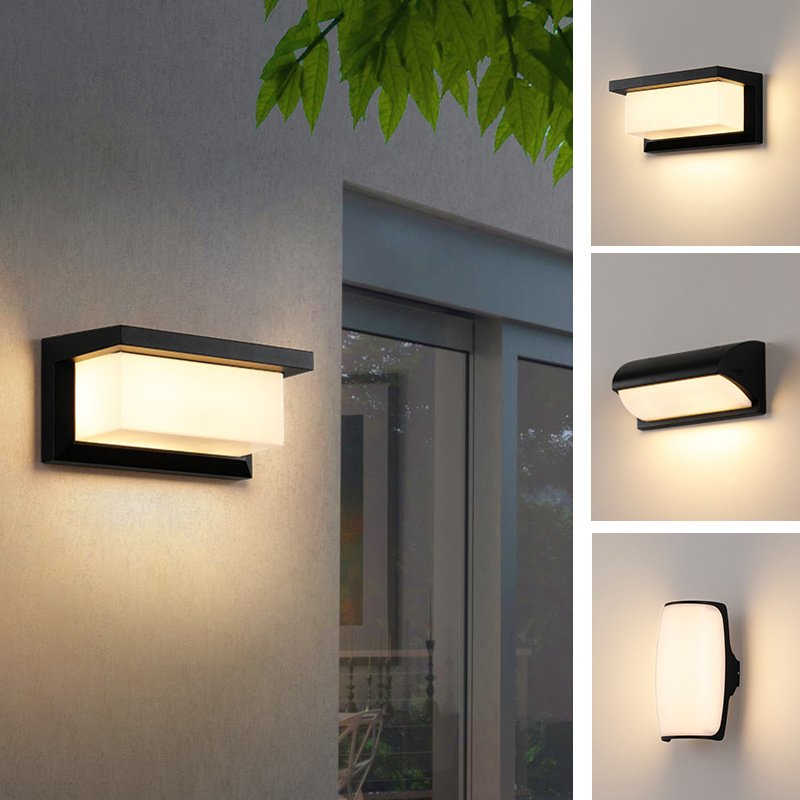 Wholesale Modern LED Home Night Outdoor Wall Lamps Fixture IP65 up Down Garden Lights Lighting
