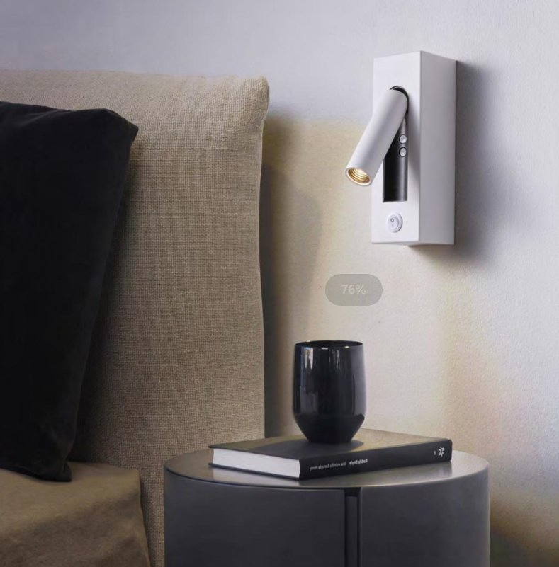 Sleek Modern USB Rechargeable LED Wall Light for Home Decor