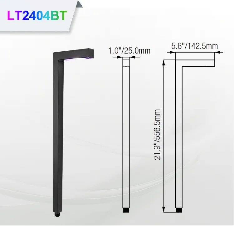 Modern Garden Bollard Light