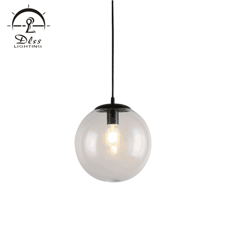 Energy Saving Glass Lamp Ball Modern Light for Decorate Room Chandelier Pendant