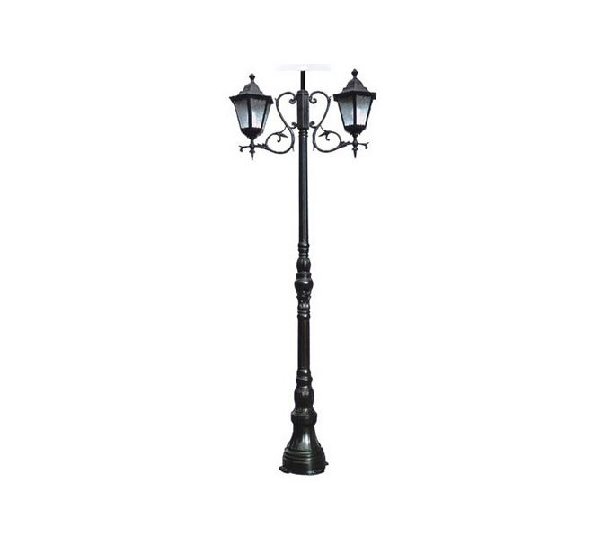 Outdoor Waterproofip65 LED High Pole Landscape Light Park Villa Aluminum Solar Light for Garden