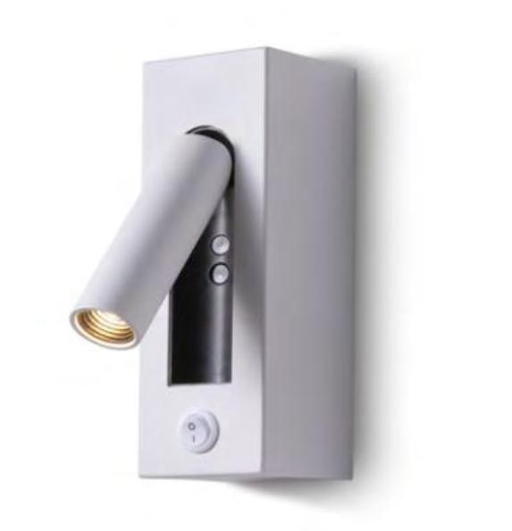 Sleek Modern USB Rechargeable LED Wall Light for Home Decor