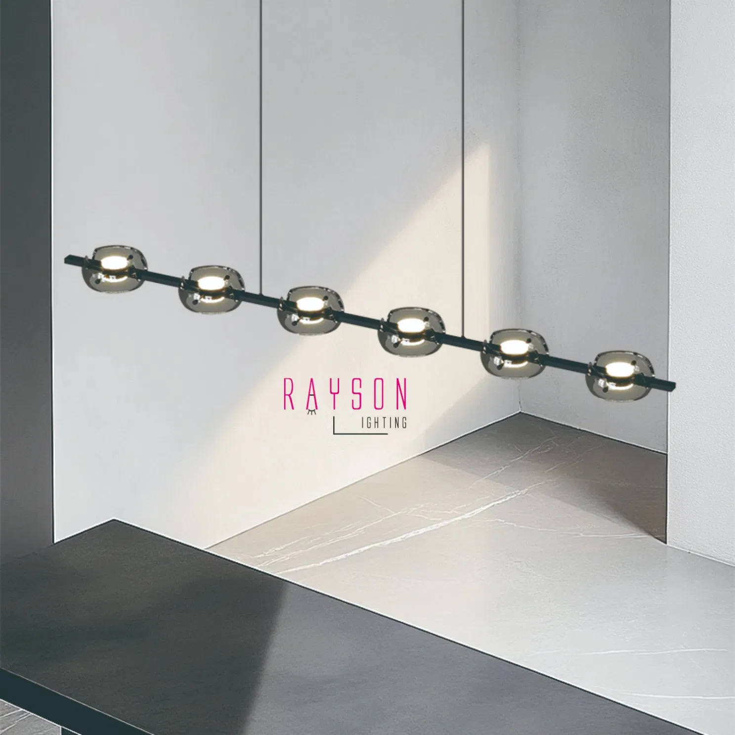 Modern Luxurious Decorative Glass Chandelier Light (1134)