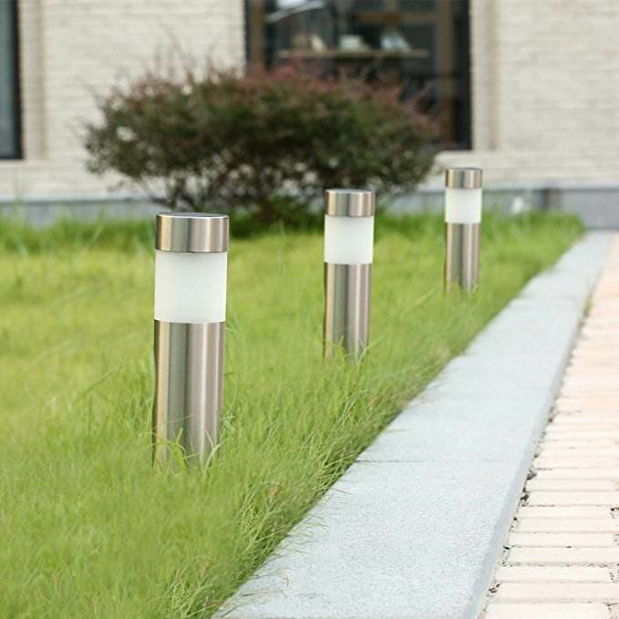 Solar Powered Bollard Garden Lights China Supplier for Pathway