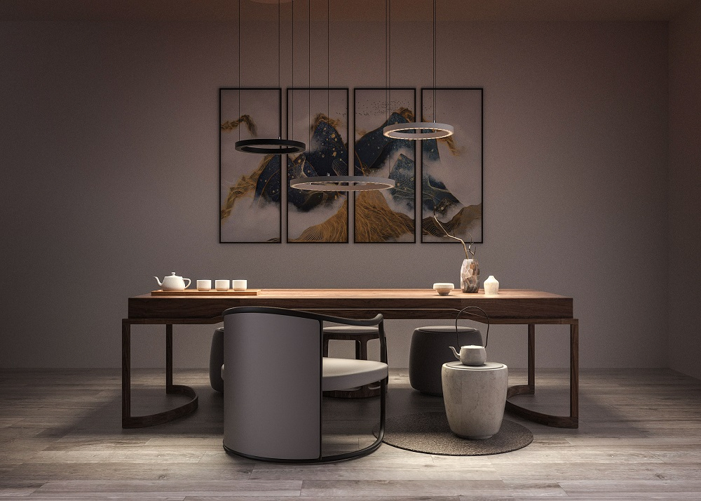 Wholesale Zigbee Smart Dimmable LED Pendant Light OEM Customizable APP Control CE