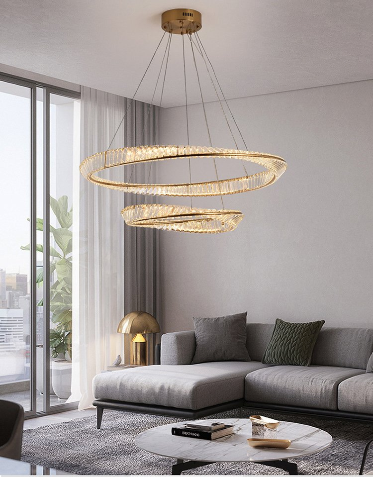 Konig Lighting China Crystal Chandelier European Style Light Hanging Large Hotel Exhibition Hall Crystal Chandelier