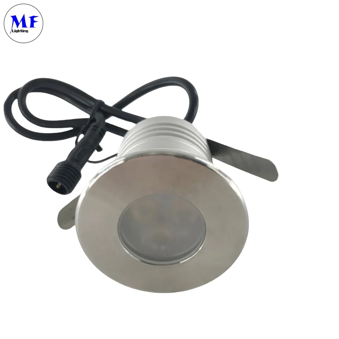 Factory Price IP67 IP68 3W 280lm Multi-Color RGBW Underground Inground Underwater Light LED Floor Buried Light for Outdoor Garden Pool Bridge Pathway