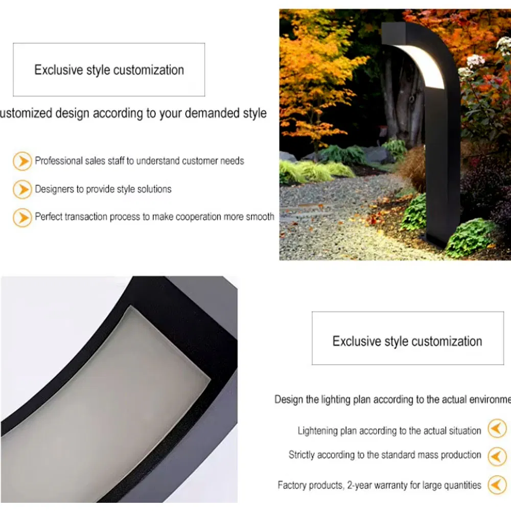 Outdoor Waterproof 9W LED Modern Driveway Lighting Landscape Garden Pathway Lights Outdoor Garden Lighting 600mm