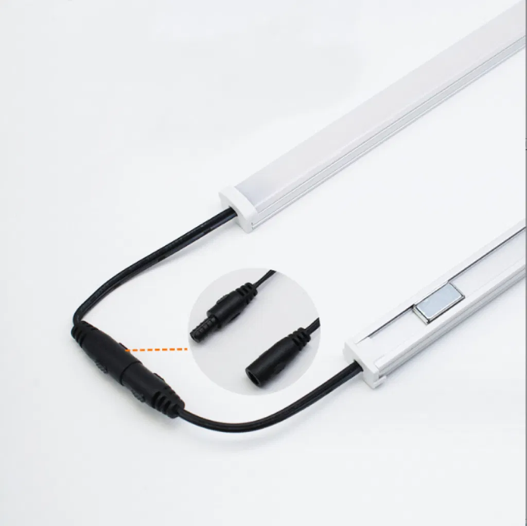 Commercial LED Flat Magnetic Track Shelf Cabinet Linear Light Bookstore Lighting