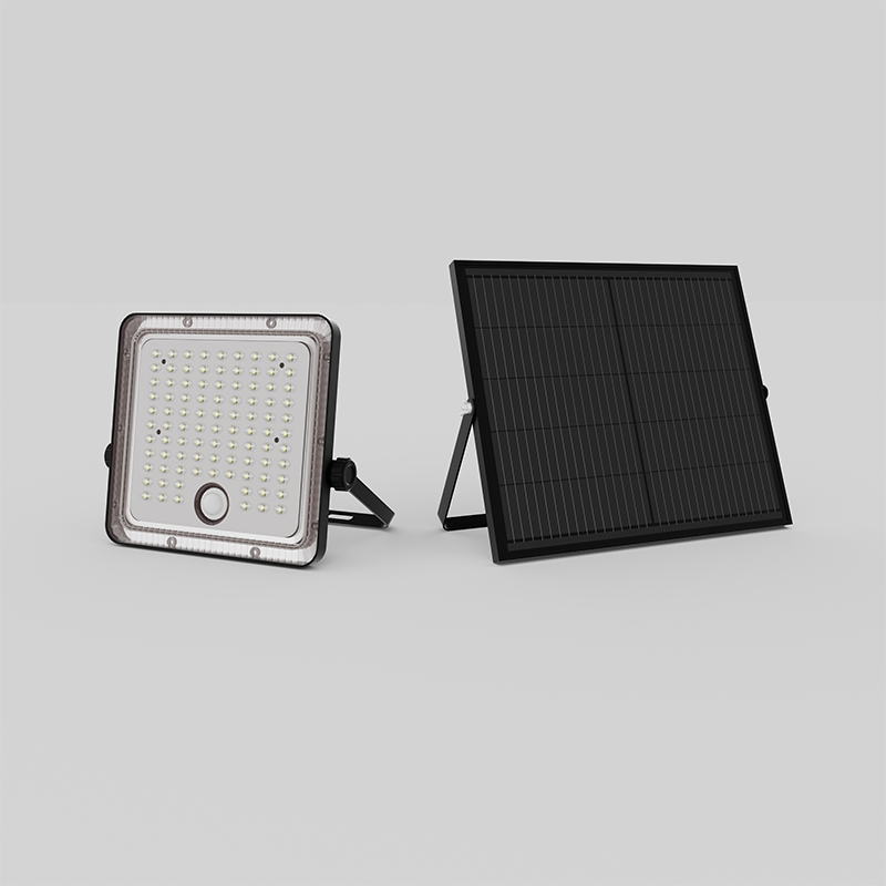 Lampadaire Solaire LED Outdoor Wall Light Light Sensor Dusk-to-Dawn Adjustable Daylight Threshold