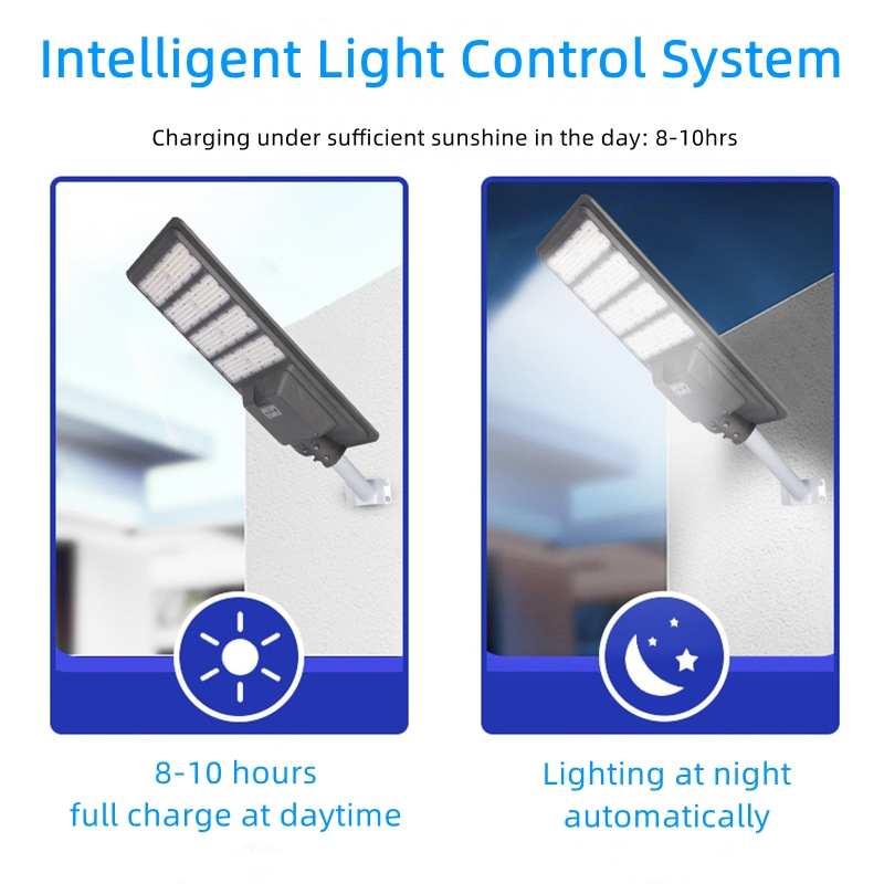 Cost-Effective 500W All in One Solar Street Light Super Brightness and High Lumen Solar Lighting with 5 LED Modules