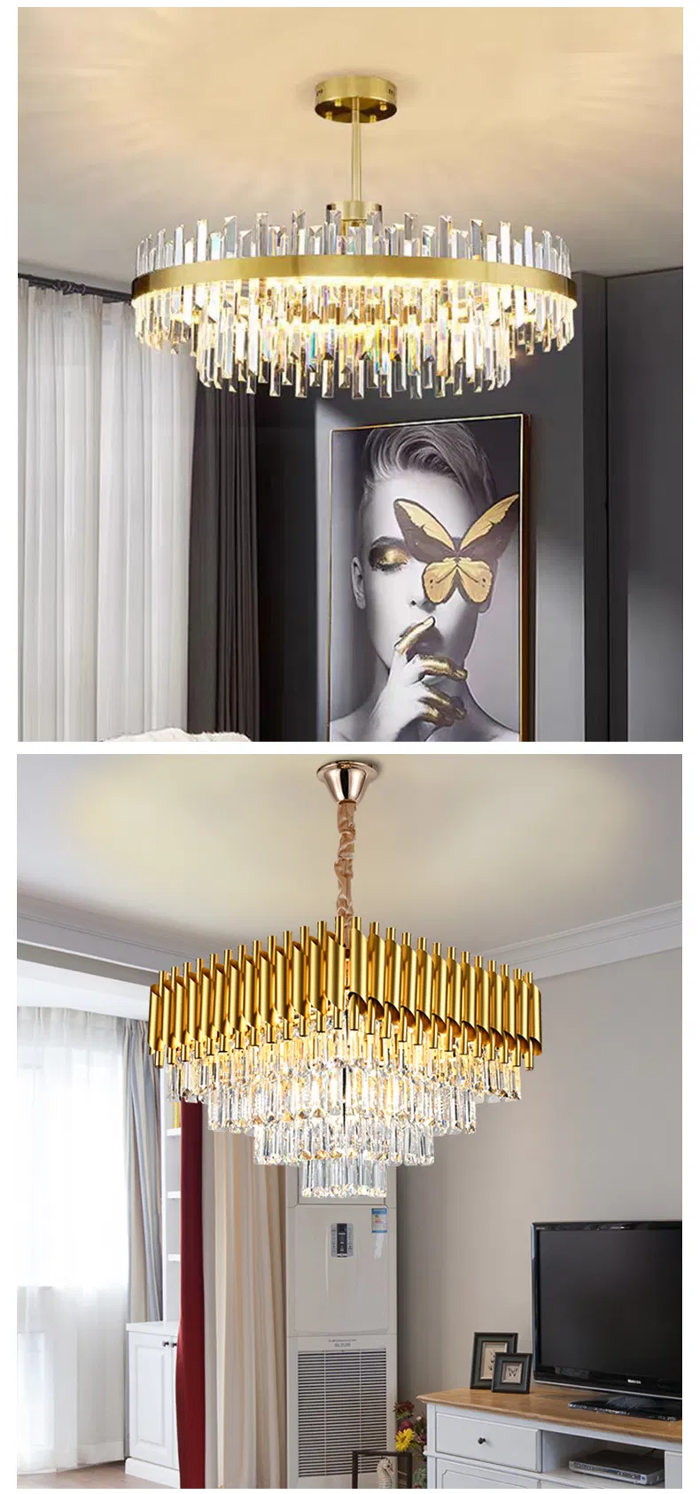 Crystal Chandelier Detail 5