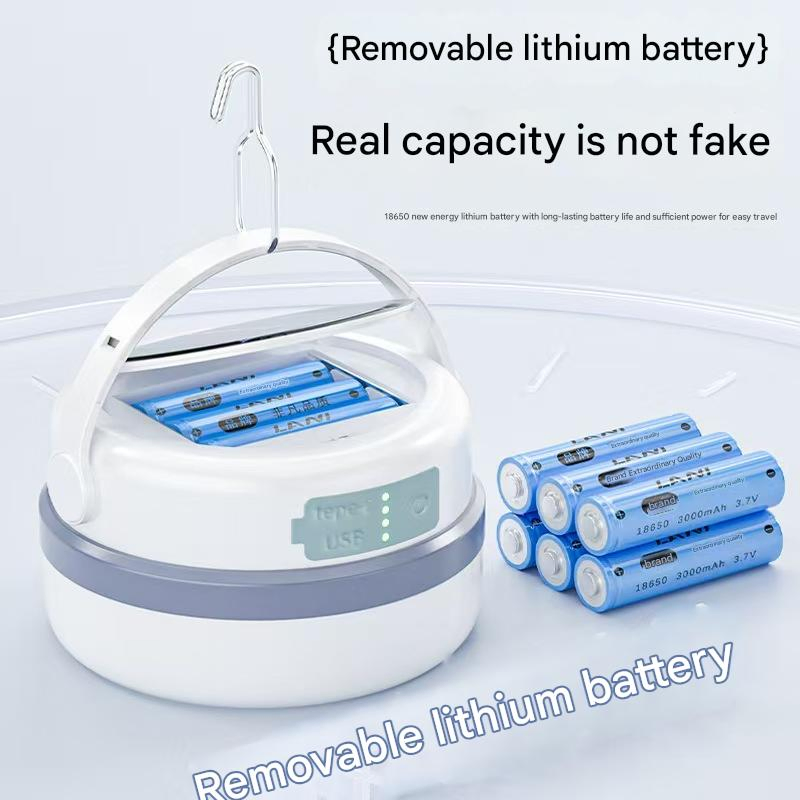 High-Bright LED Charging Light Portable Emergency Light Mountaineering Camping Outdoor Lighting