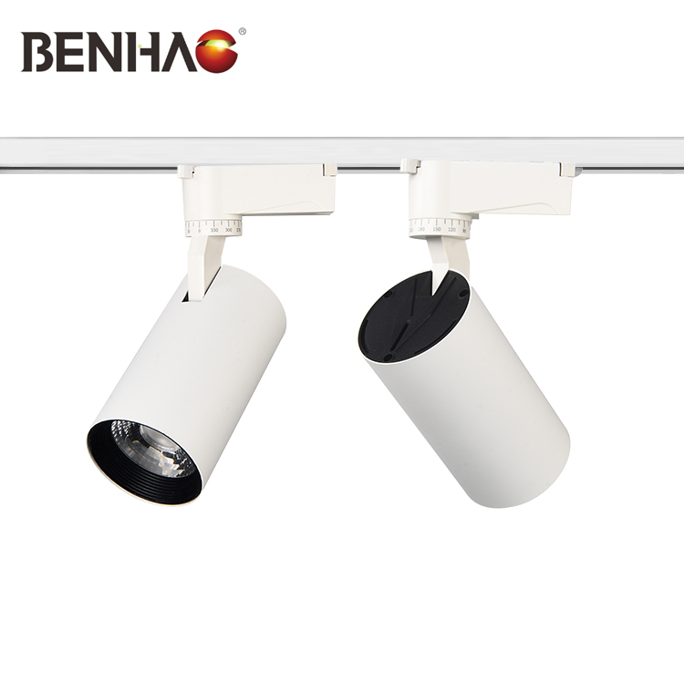 LED Track Spotlight Lighting for Retail Clothing Displays