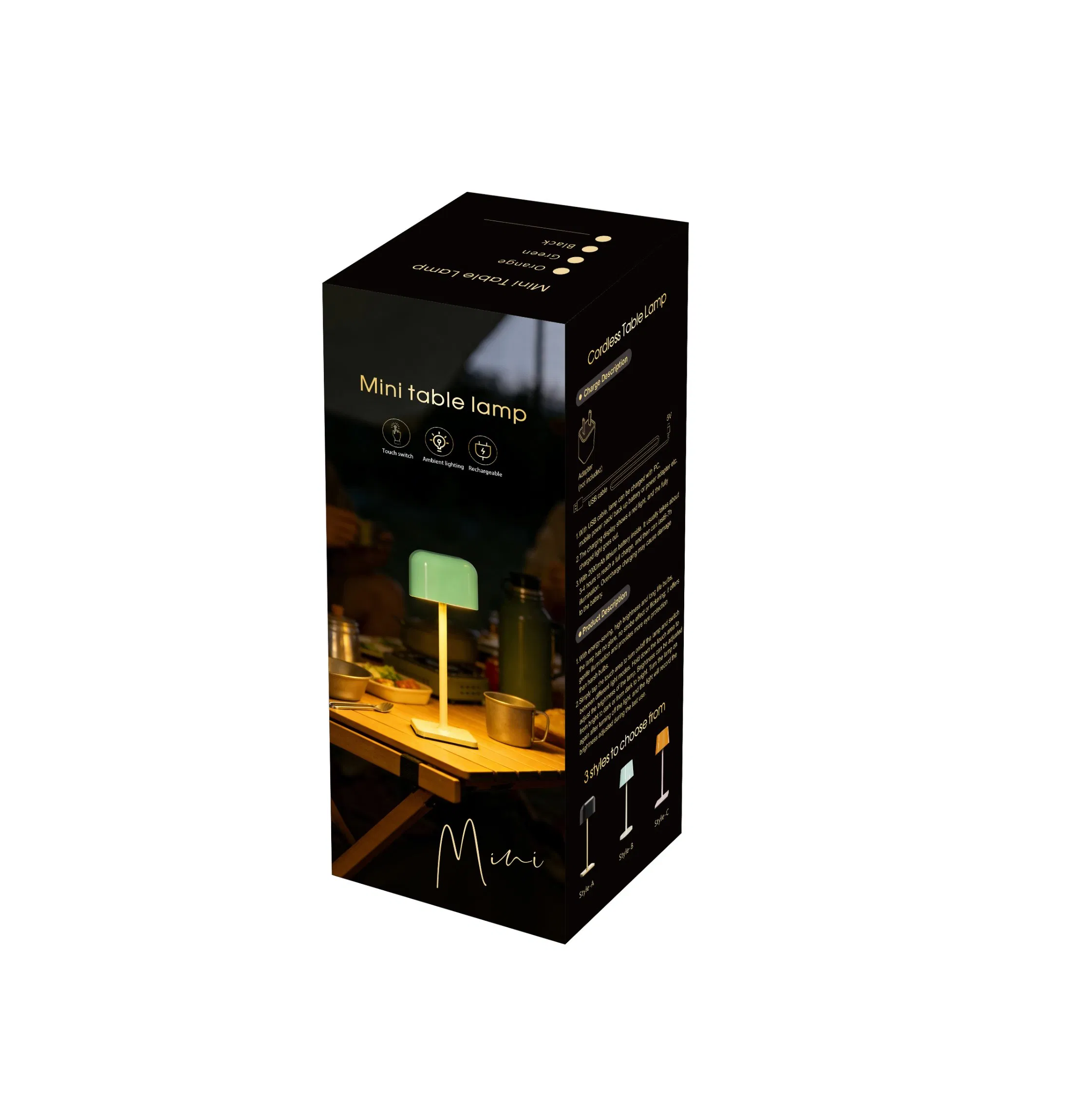 Modern, High-End, Exquisite Mini Bedroom Table Lamp