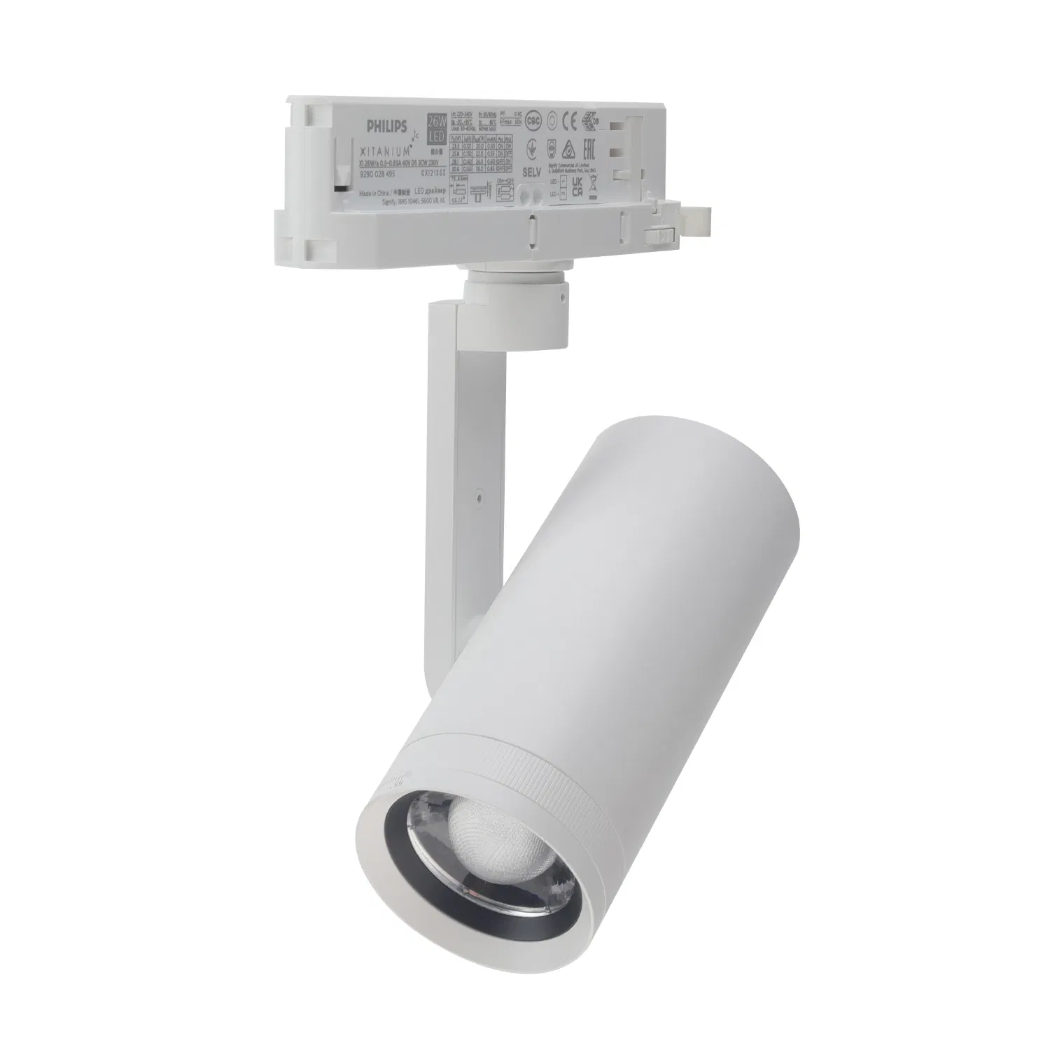 20W Dali Zoomable Dimmable LED 16.2W COB Rotatable Track Spotlight for Museum and Art Gallery Lighting