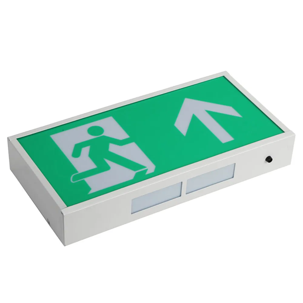 High Quality Rechargeable Emergency Exit Sign Lithium Battery LED Exit Light