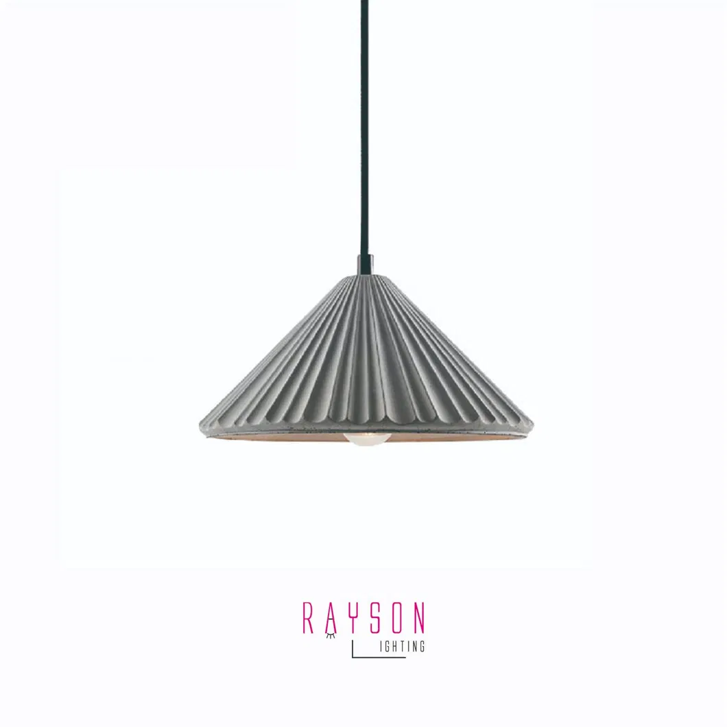 Cement Pendant Light