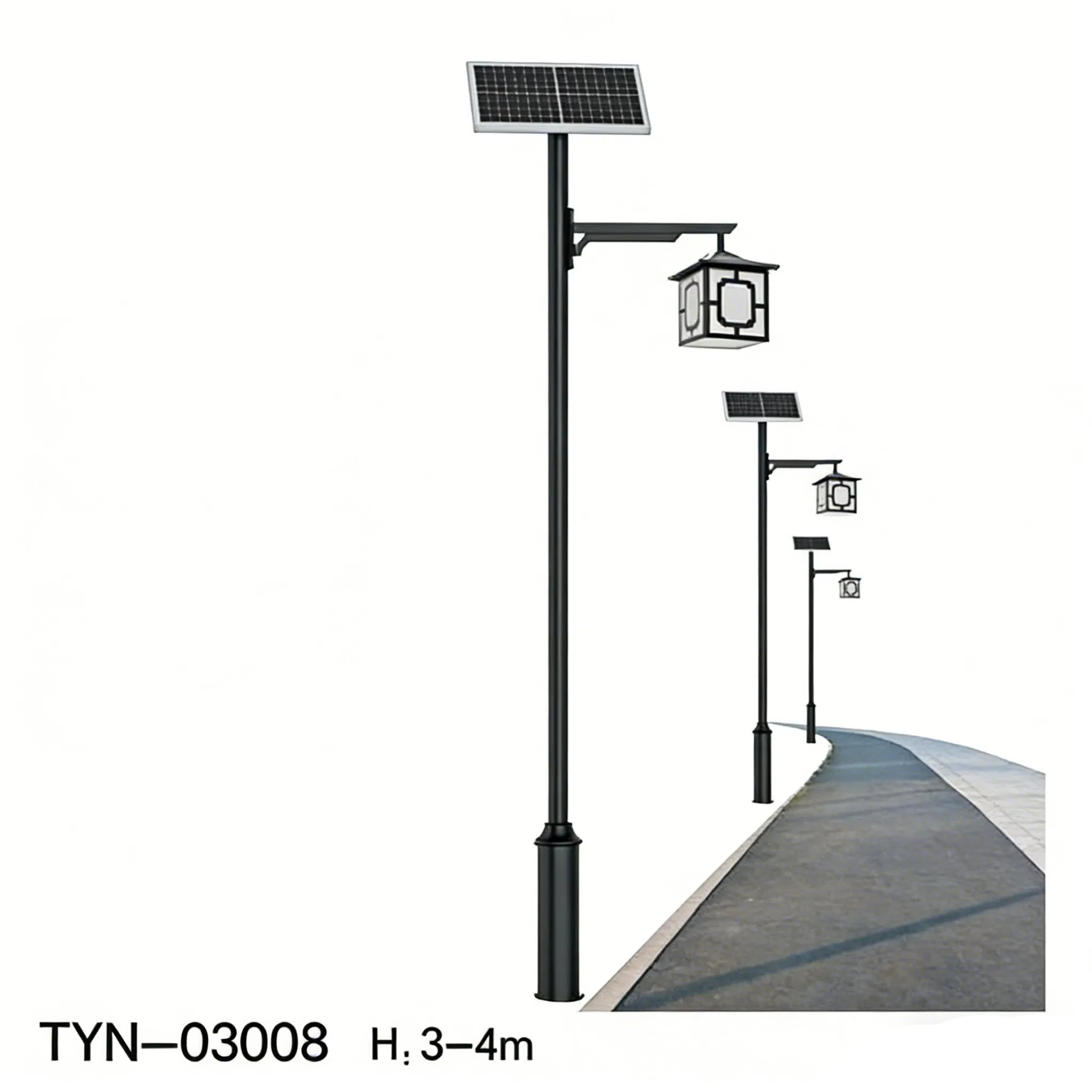 Modern IP65 Solar LED Garden Light for Park