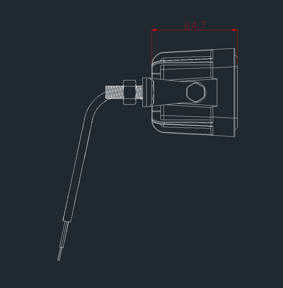 LED Red/Blue Light for Truck Loader Forklift Linear Boundary Warning Indicator Industrial Lighting Solution