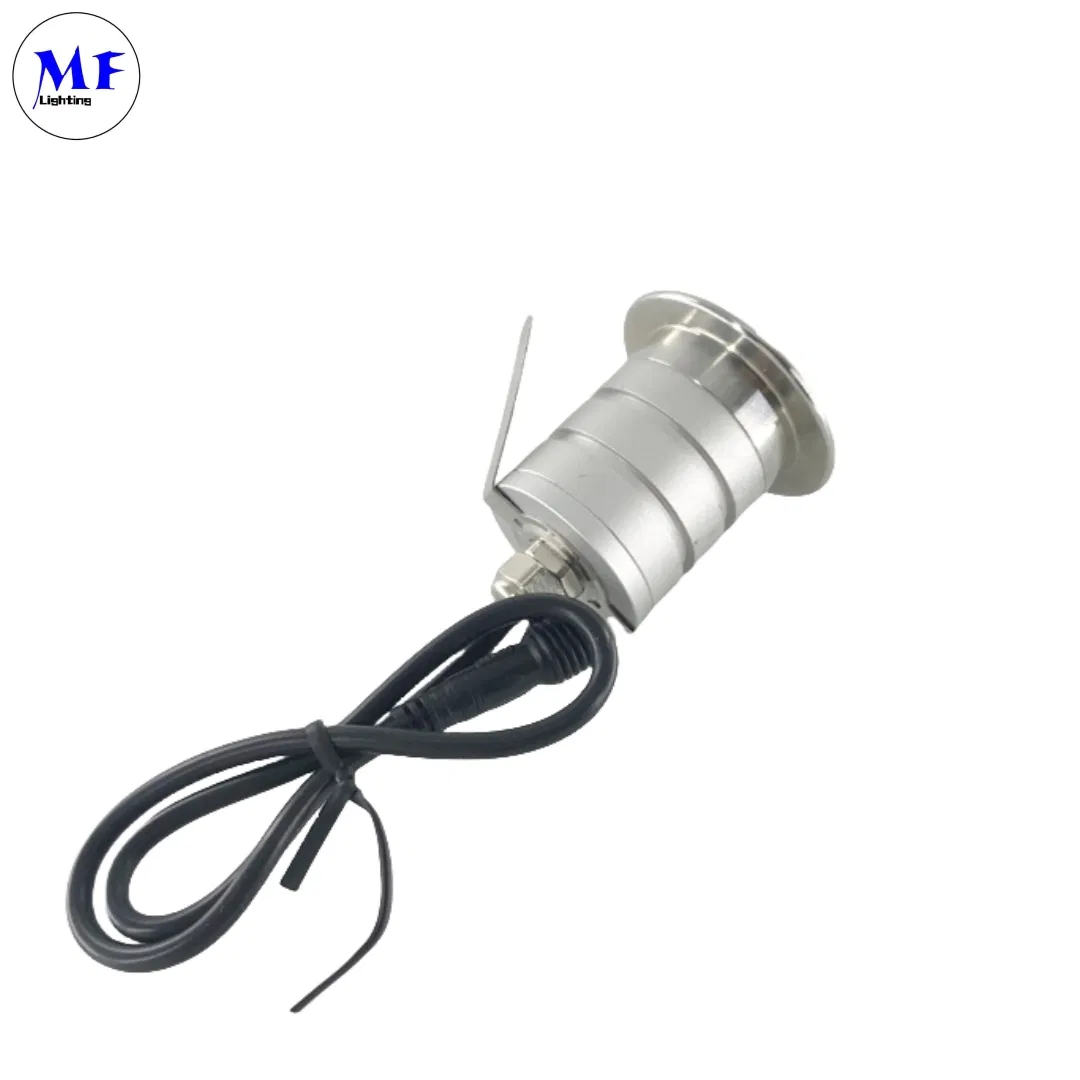Factory Price IP67 IP68 3W 280lm Multi-Color RGBW Underground Inground Underwater Light LED Floor Buried Light for Outdoor Garden Pool Bridge Pathway