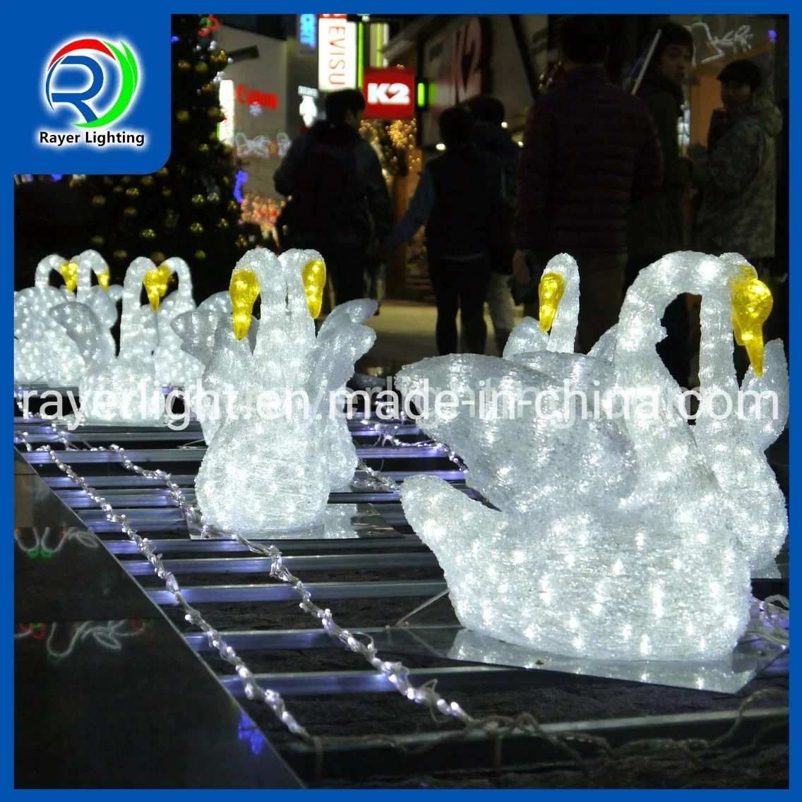 LED Customized Motif Decorative Lights LED Duck Lights LED Garden Decoration