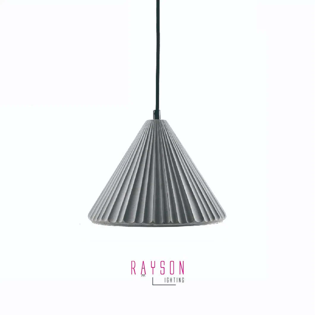 Cement Pendant Light
